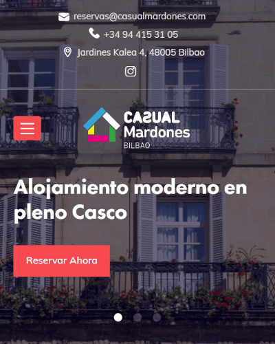 Captura de pantalla adaptable para dispositivos de casualmardones.com